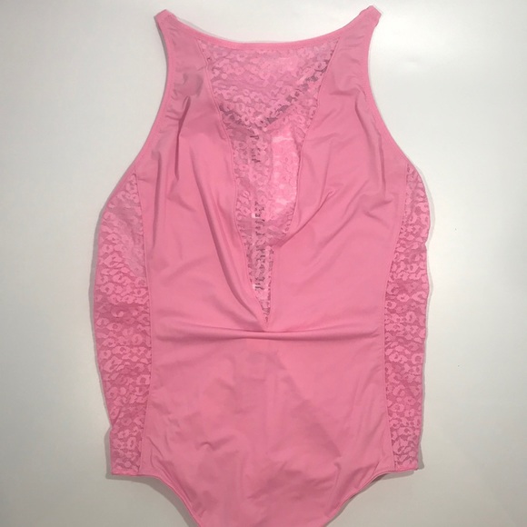 Victoria’s Secret Leopard Lace High-Neck Bodysuit - Picture 9 of 14